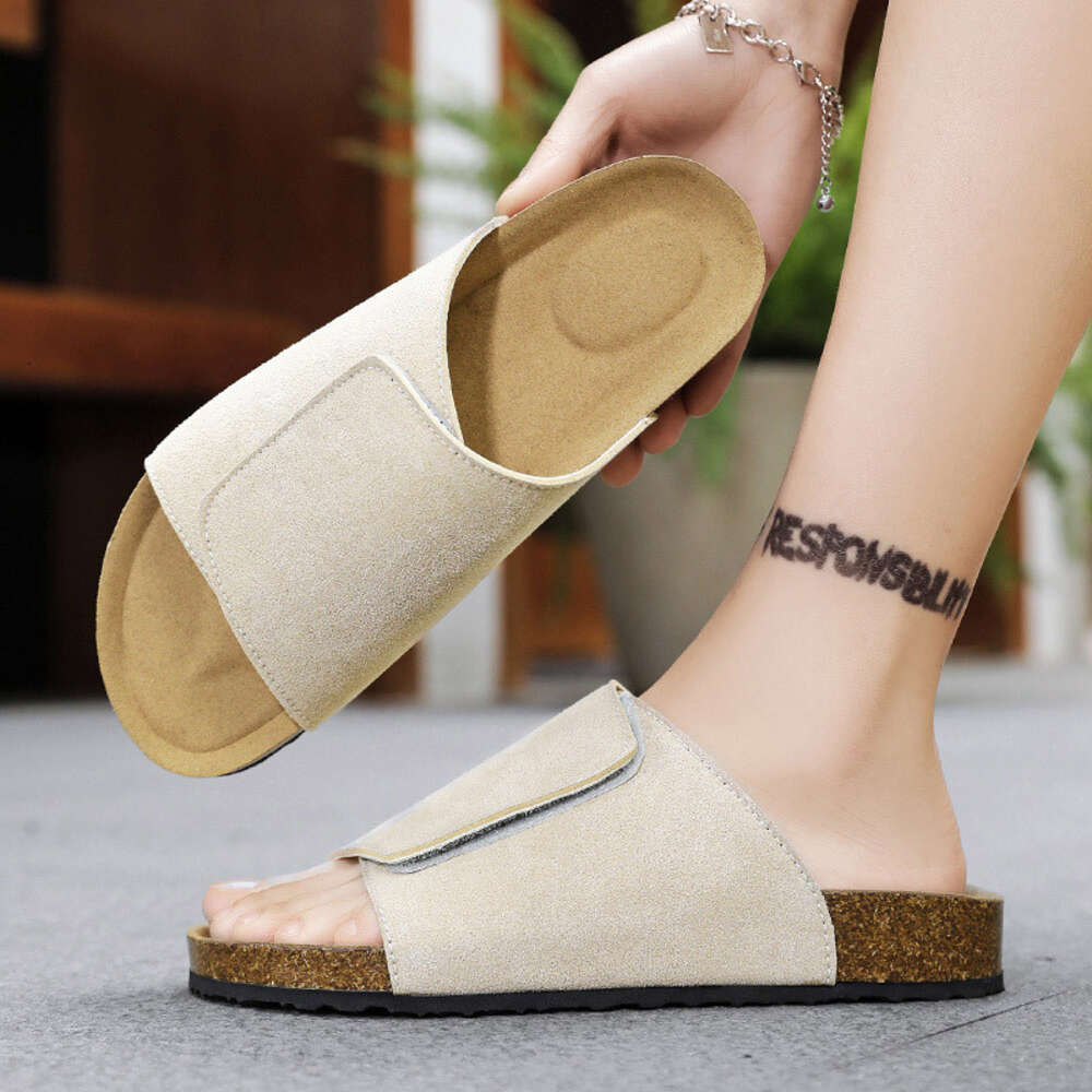 High Quality Men with Platform Italian Stylish Handmade Sandals Slip-on Leather Slippers