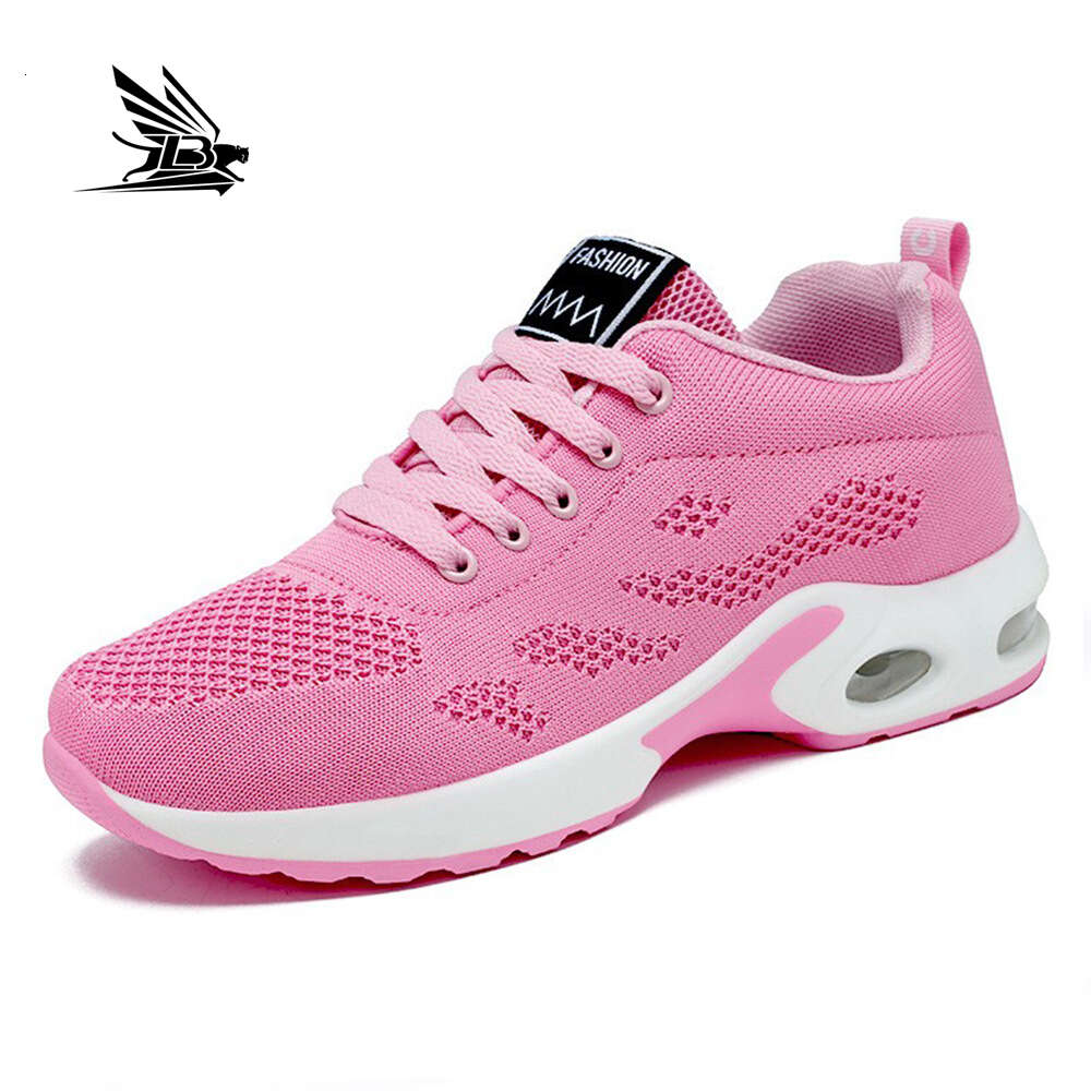 Latest Design Air-cushion Light Sneakers for Women Walking Style Shoes in Stock