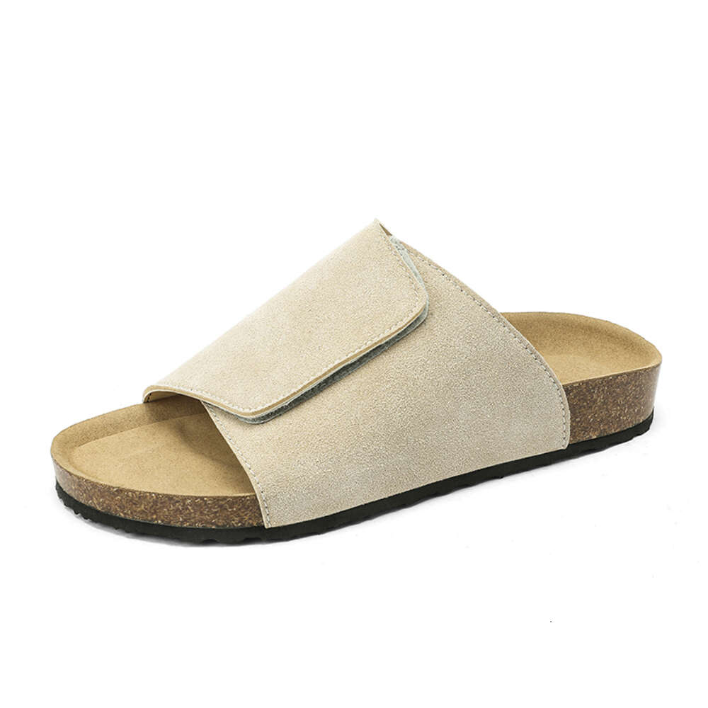 High Quality Men with Platform Italian Stylish Handmade Sandals Slip-on Leather Slippers