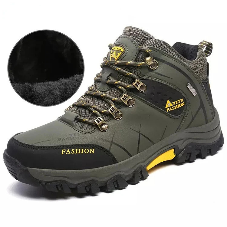Mens hiking shoes mountain climbing shoes mens platform travel jogging hiking wear-resistant sports shoes Zapatillas 240615