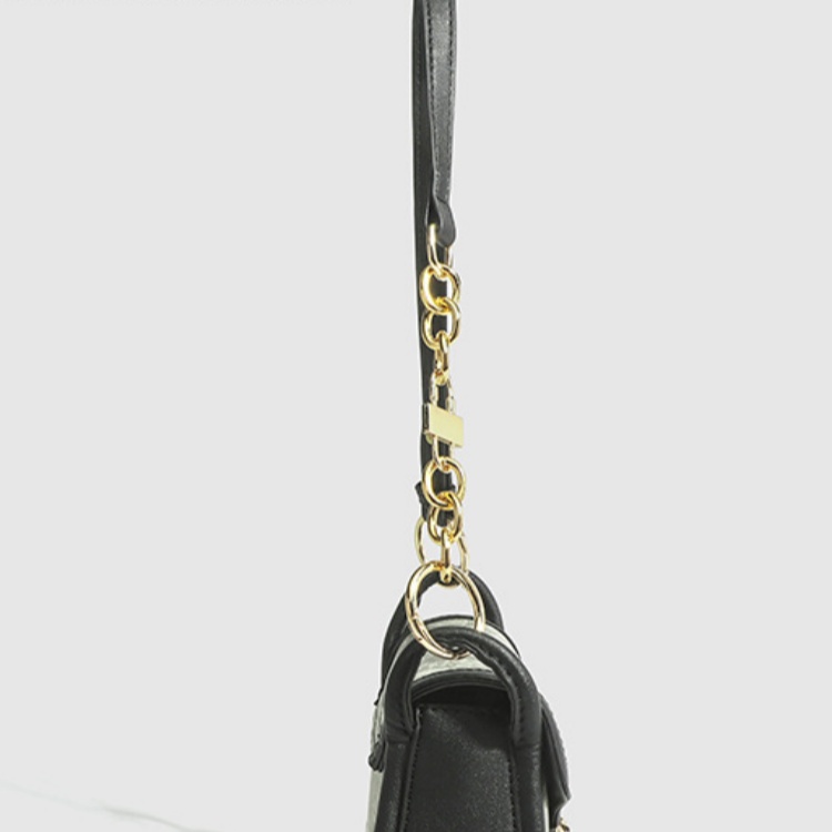 New Street Trend Green Simple and Fashionable Versatile Single Shoulder Bag with Stereoscopic Oblique Cross Commuting Western Style Small Square Bag f