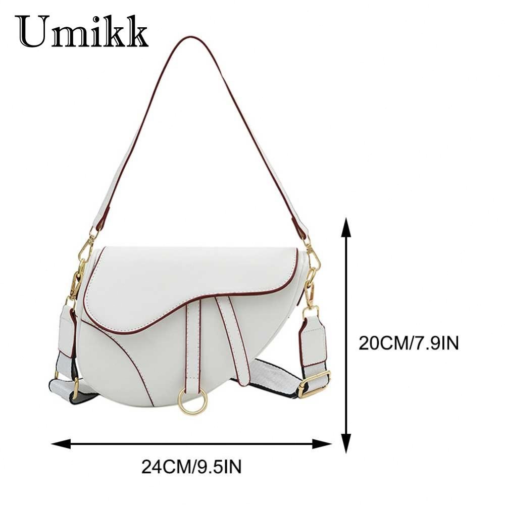pu Leather Small Crossbody Bag Two Straps Women Mini Hobo Bag Waterproof Saddle Shoulder Bag Small Handbag Ladies Top Handle 56dV#
