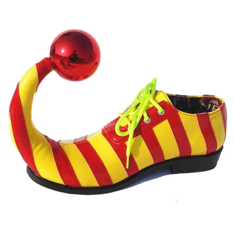 Funny Exaggerated Clown Cos Anime Clown Role Playing Literary Performance and Show Stage Shoes 240617