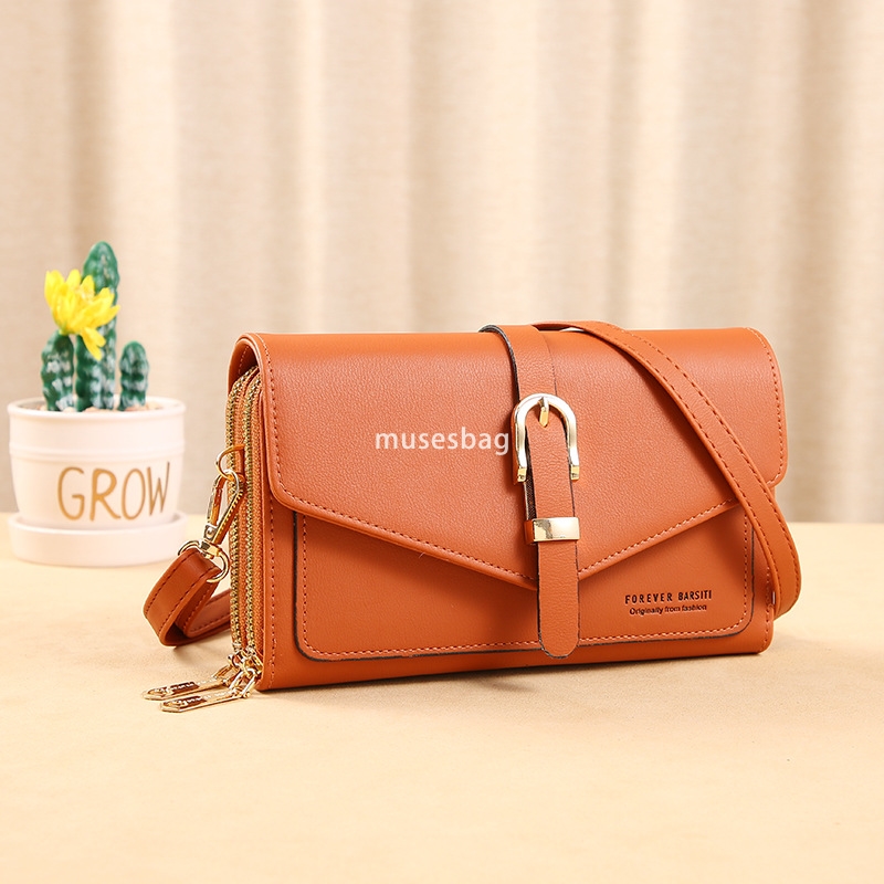 Designer Women's High Quality Fashion Phone Wallet from Europe and America Korean Edition Large Capacity Multi functional One Shoulder Medium Len