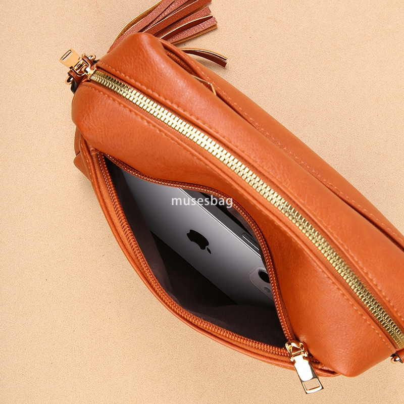 European and American women's high-quality fashionable large capacity single shoulder crossbody multifunctional bag with zipper waterproof small 