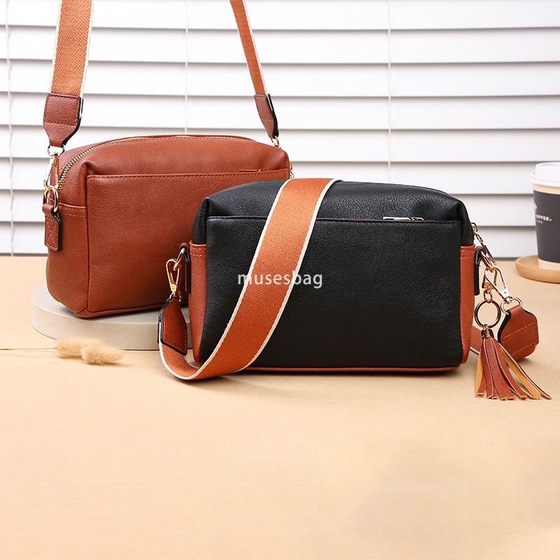European and American women's high-quality fashionable large capacity single shoulder crossbody multifunctional bag with zipper waterproof small 