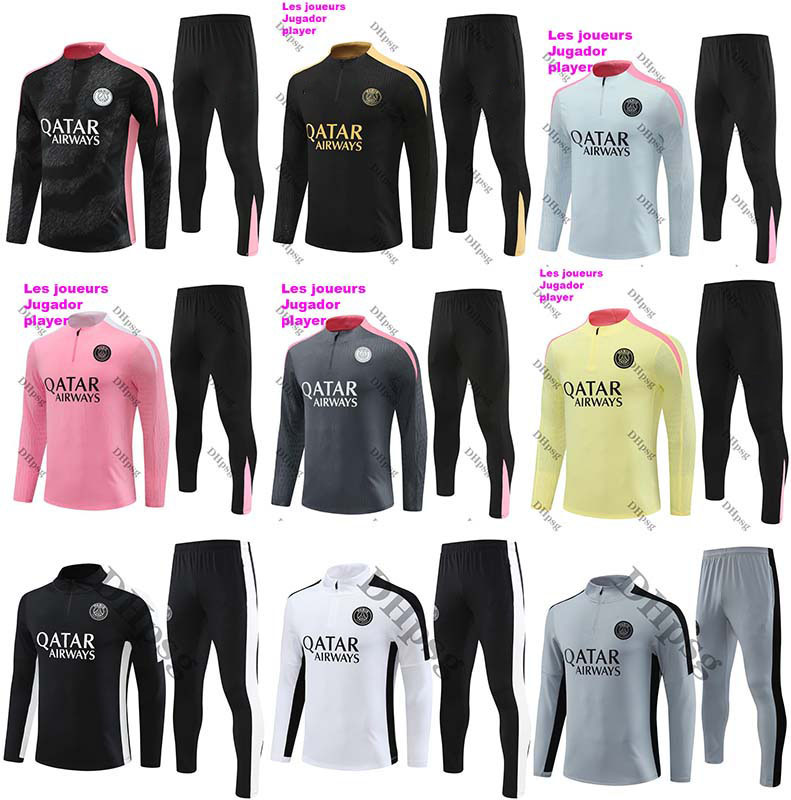 2024 25 Tracksuit soccer TRAINING 22 23 24 Sergio Rico Danilo Pereira Marco Asensio men and kids kit football Tracksuits survetement suit jacket Sportswear