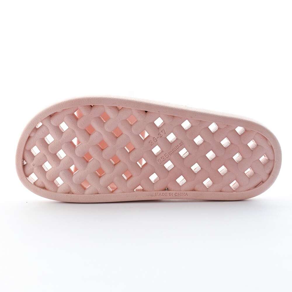 Bathroom Men Sandals Slippers Summer Women's Bathing Anti Slip Leak Quick Drying Hollow Soft Bottom Hole Indoor Home
