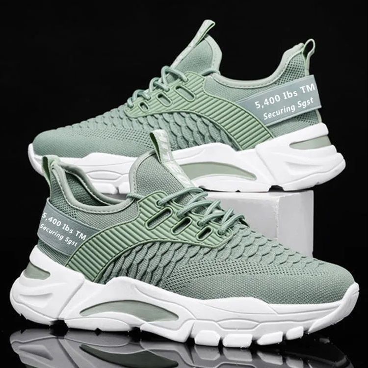Running Shoes All-Day Shoe Popular Sneakers Men Runner Work Out Grenn Black Sneaker
