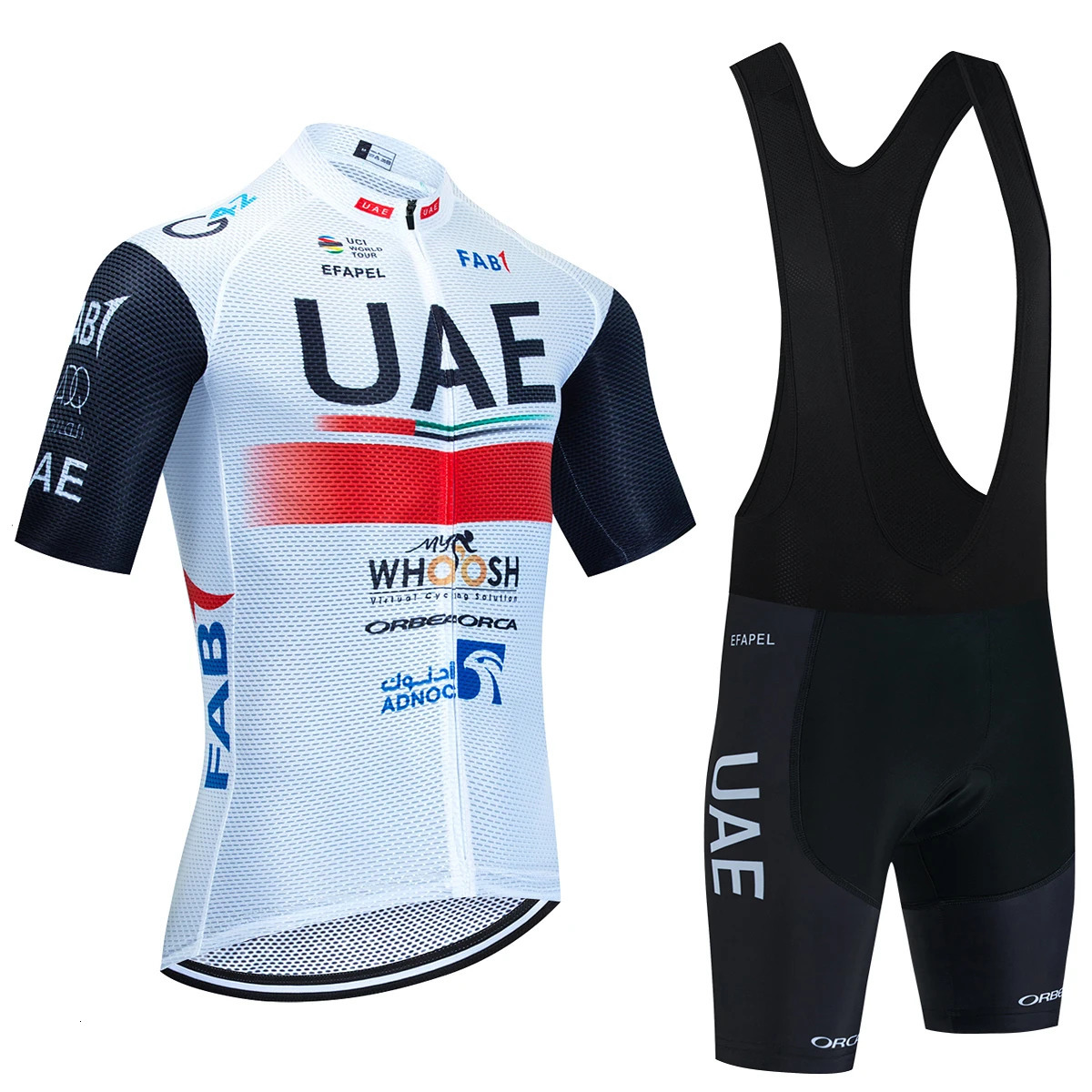 Black Gold Cycling Jersey UAE TEAM Bike Jersey Shorts Set Ropa Ciclismo Men Women Summer Pro Bicycle Maillot Clothing 240620