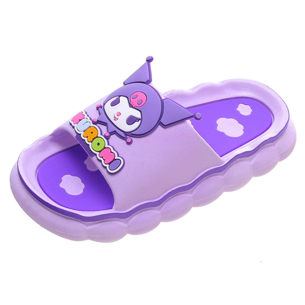 New Arrivals Cute Sanrioes Kuromi My Melody Summer Indoor Home Non-slip Slippers Indoor Outdoor Sandals