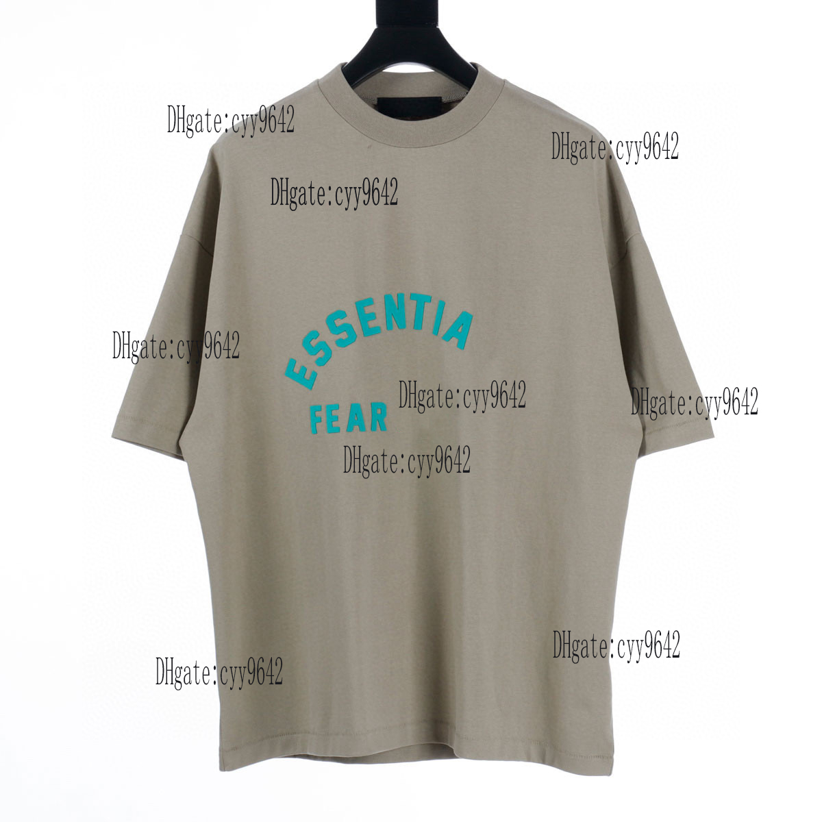 Men's Plus Tees & Polos Round neck embroidered and printed polar style summer wear with street pure cotton dw555h