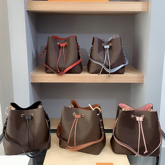 10A Designer Women NEONOE Bucket Shoulder bags Handbag Purse Crossbody Bag Handbags Tote high quality hot Drawstring Dhgate bag 2024 totes