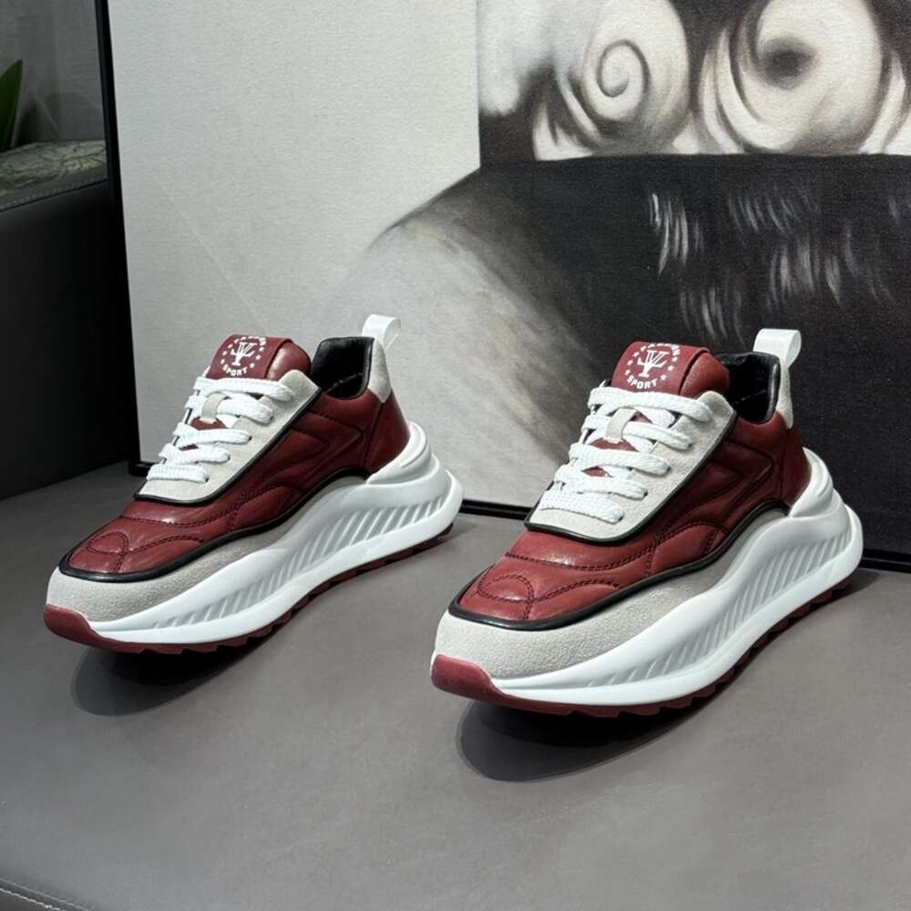 2024 High Quality Male Fashion Versatile Trendy Sports Sneakers Casual Chunky Walking Style Shoes for Men Zapatos Deportivos