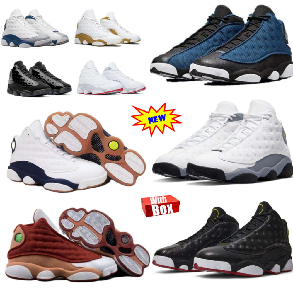 Midnight Navy Dune Red 13 13s Flints Bred CNY Mens Basketball Shoes Chicago Black Cat Red FlintIsland Green Court Purple Cap And Gown Lakers mens sports sneakers