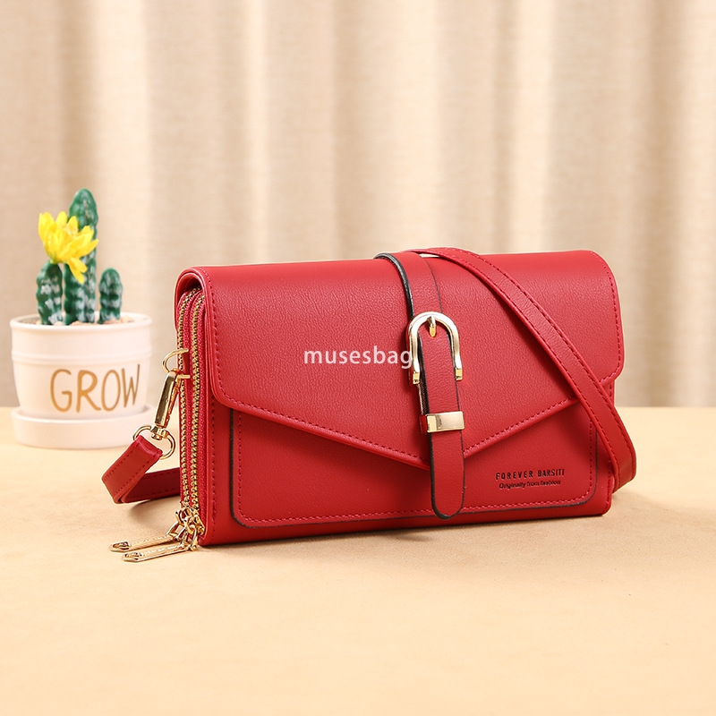 Designer Women's High Quality Fashion Phone Wallet from Europe and America Korean Edition Large Capacity Multi functional One Shoulder Medium Len
