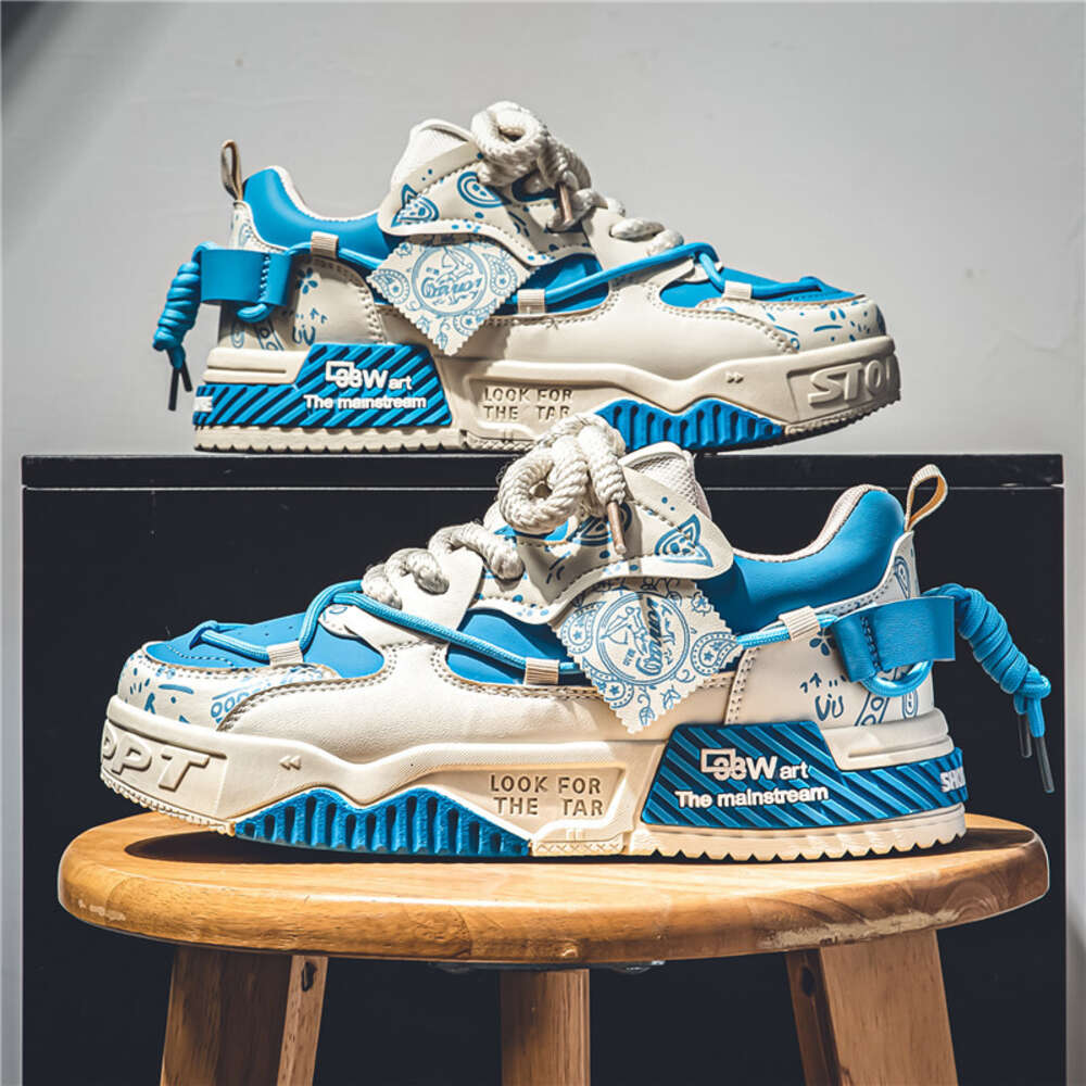 Fashion Men's Skateboard Outdoor Skate Shoes Man Street Platform Casual Sneakers for Men atillas De Hombre