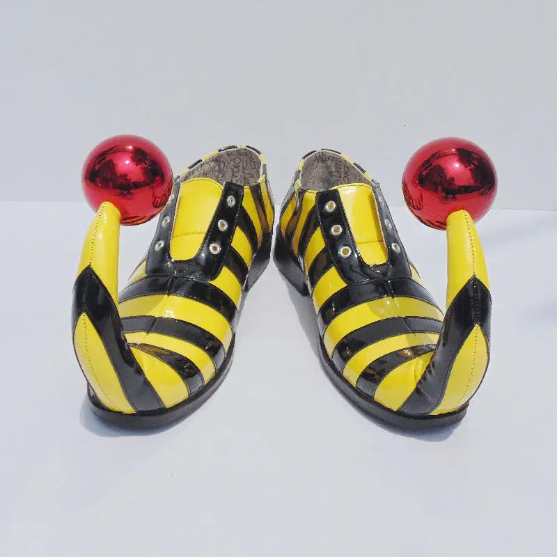 Funny Exaggerated Clown Cos Anime Clown Role Playing Literary Performance and Show Stage Shoes 240617