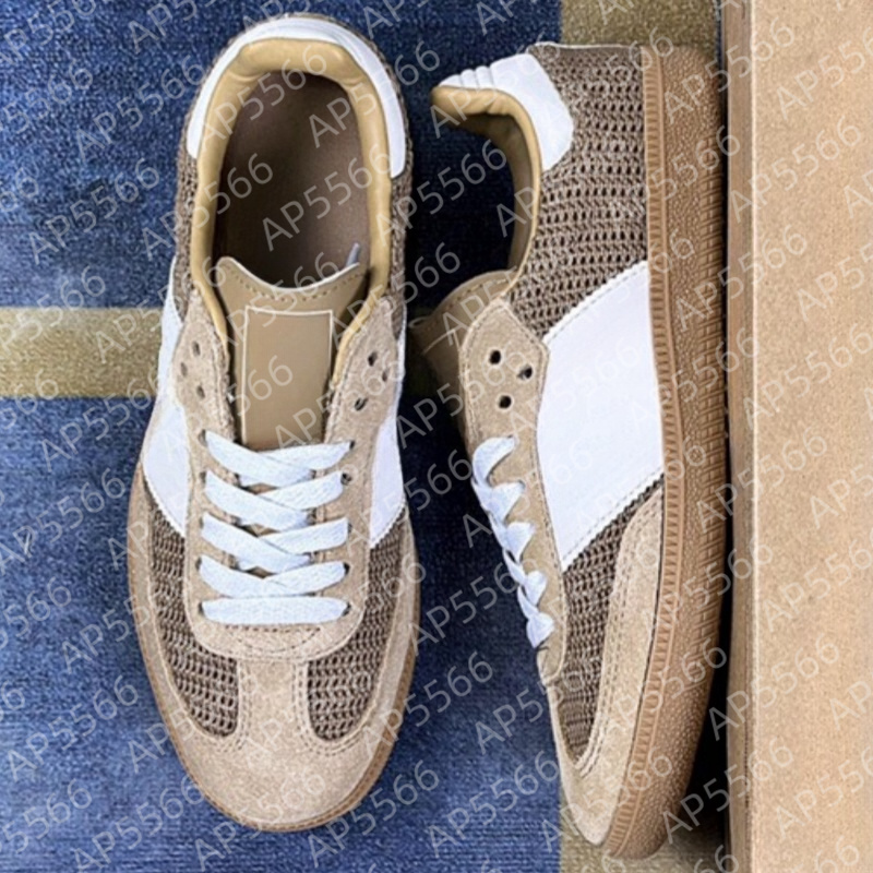 New Fashion Shoes Fur-turning woven bude training board shoes