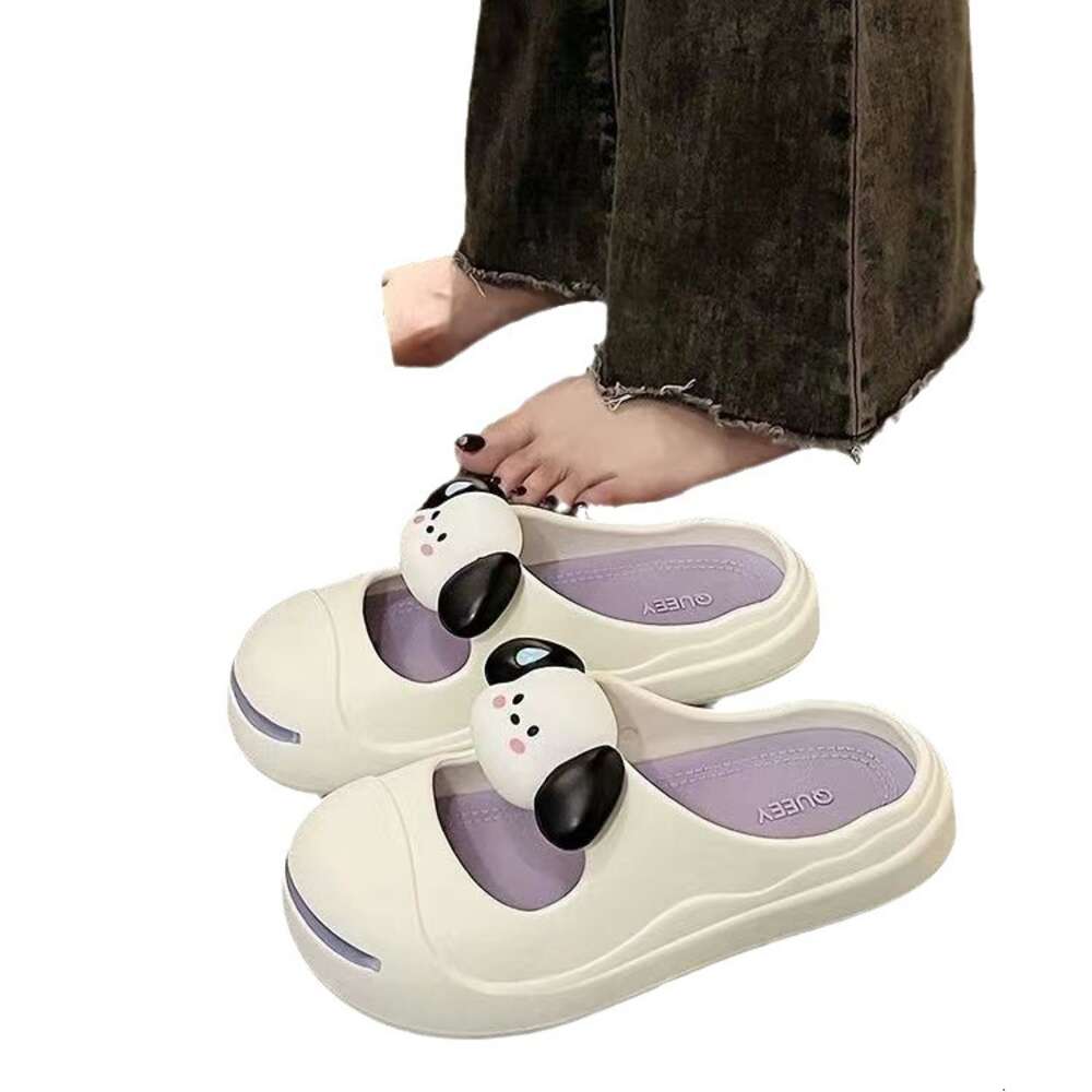 Summer 2024 New Cartoon Thick Soles Cool Slippers for Women