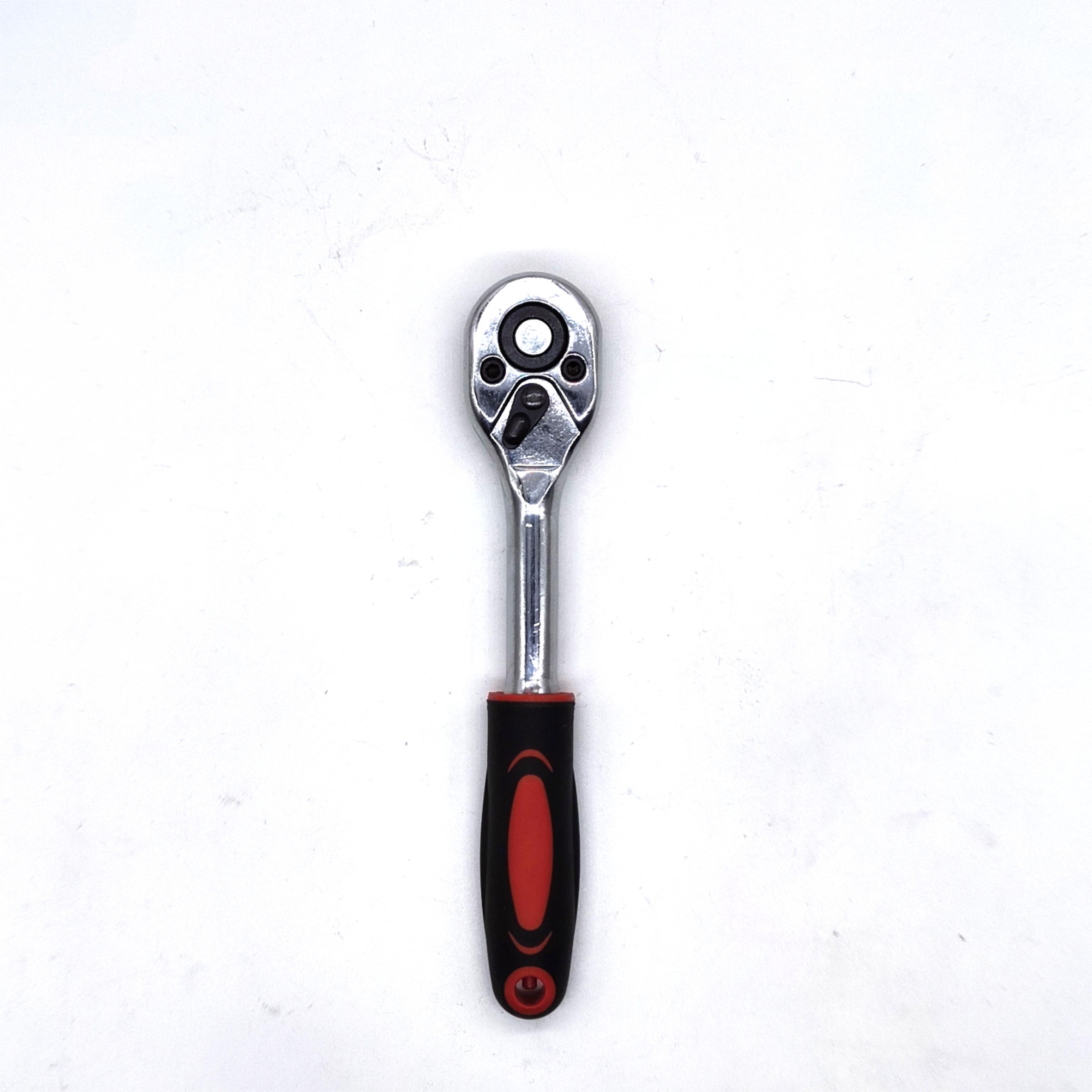 Professional 54pc CR-V Metal Ratcheting Wrench Set with Screwdriver Bits All-in-One Vehicle Maintenance Toolkit with Case