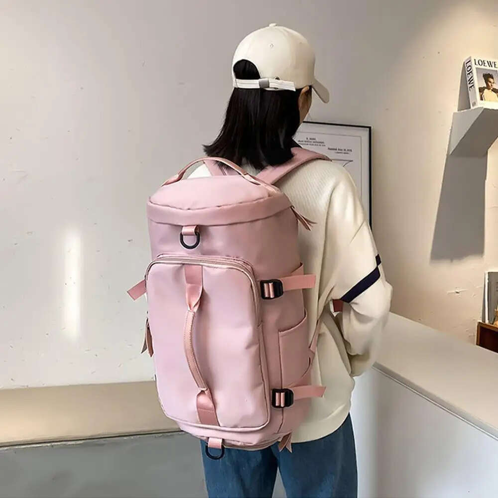 Large Capacity Storage Travel Bag Tote Carry On Duffel Lage Waterproof Backpack Handbag Oxford Shoulder Women H6.17#24 ddmy 298c