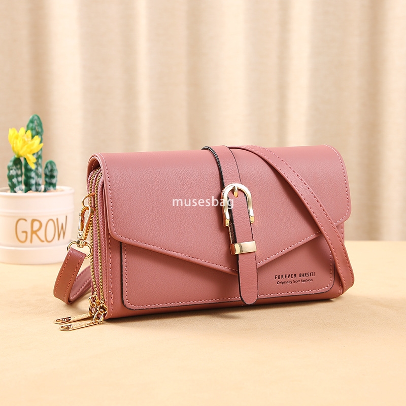 Designer Women's High Quality Fashion Phone Wallet from Europe and America Korean Edition Large Capacity Multi functional One Shoulder Medium Len