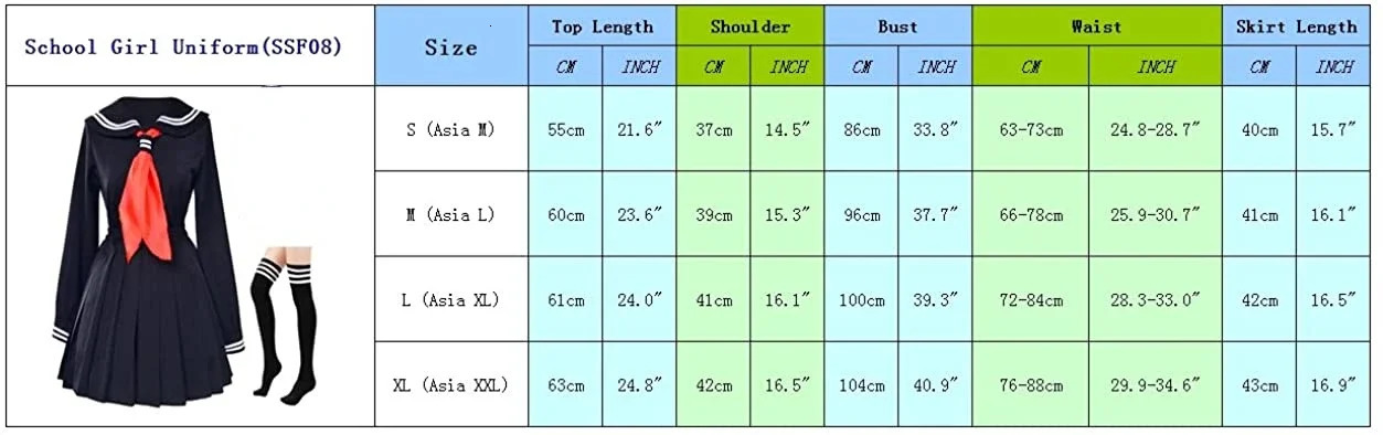 Classic Japanese School Girls Sailor Dress Shirts Uniform Anime Cosplay Costumes with Socks Set 240617