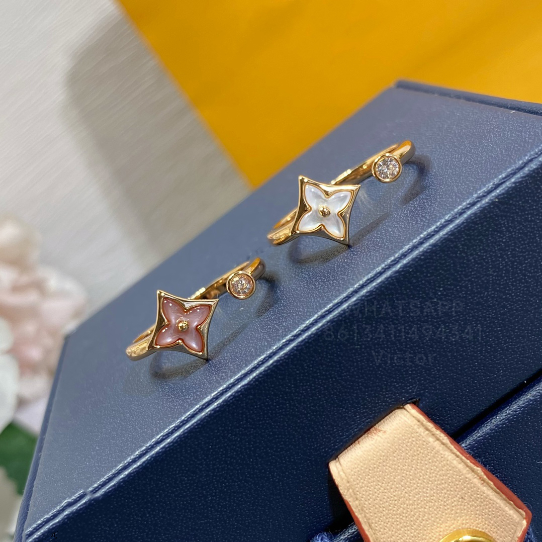 LW ring for woman designer men Gold plated 18K highest counter Advanced Materials diamond luxury fashion classic style with box 003