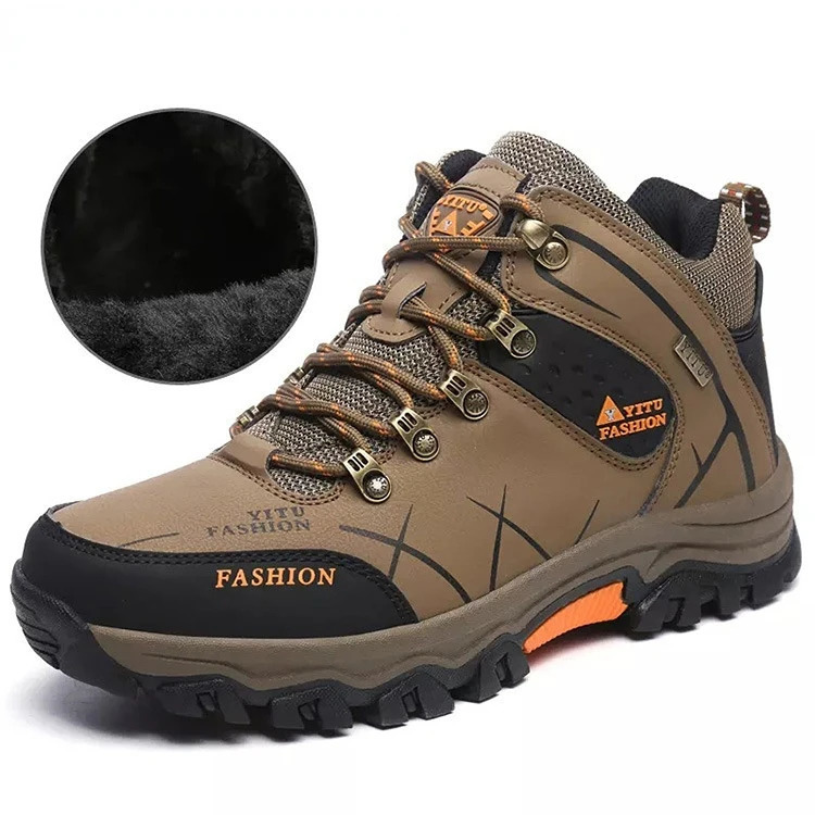 Mens hiking shoes mountain climbing shoes mens platform travel jogging hiking wear-resistant sports shoes Zapatillas 240615
