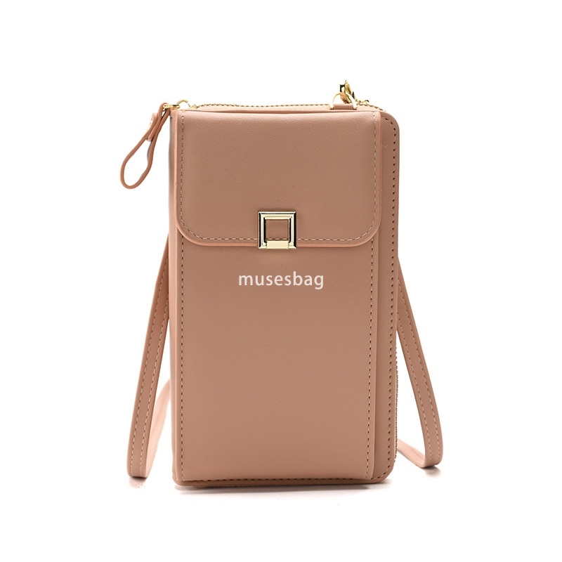Designer Women's High Quality Fashionable Vintage Phone Bag Lightweight Crossbody Shoulder Bag Practical and Versatile Multi functional Long Wall