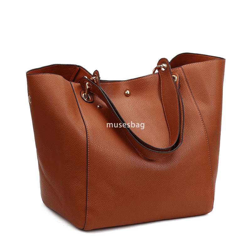 Fashionable Women's Designer Classic Versatile Multi functional Bag European and American Amazon Retro Large Capacity Handheld Mother Bag PU Bag