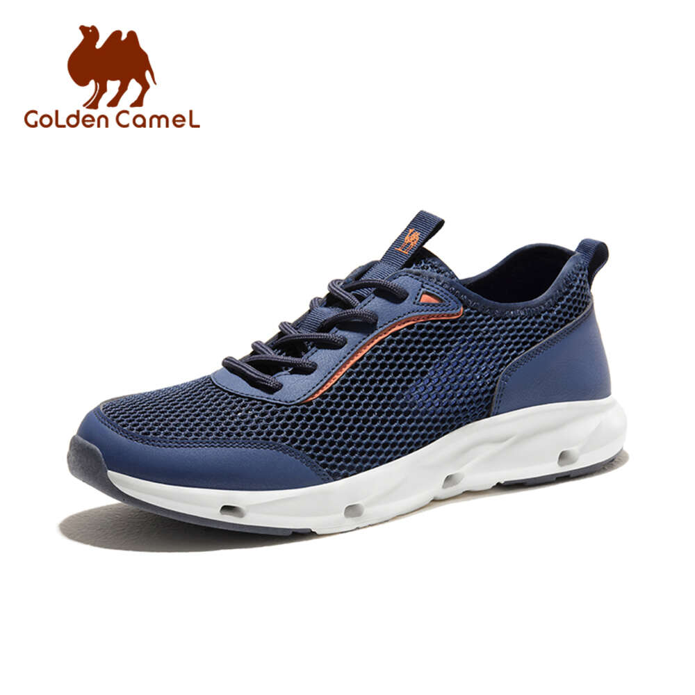 GOLDEN CAMEL Mesh Men's Breathable Male Sneakers Outdoor Non-slip Wear-resistant Sports Running Walking Shoes for Men