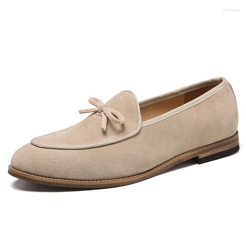 Mens Suede 2024 Leather Loafers: Classic Slip-On Hot Dress Shoes For Gentlemen Loafers: