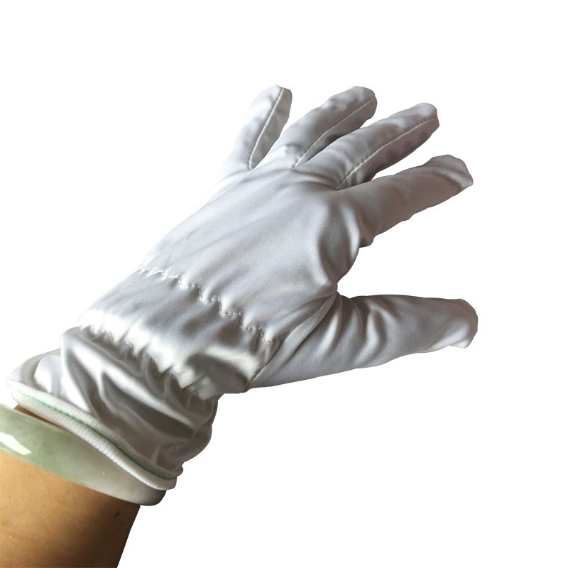 Wholesale of double tendon etiquette gloves and ultra-fine fiber gloves