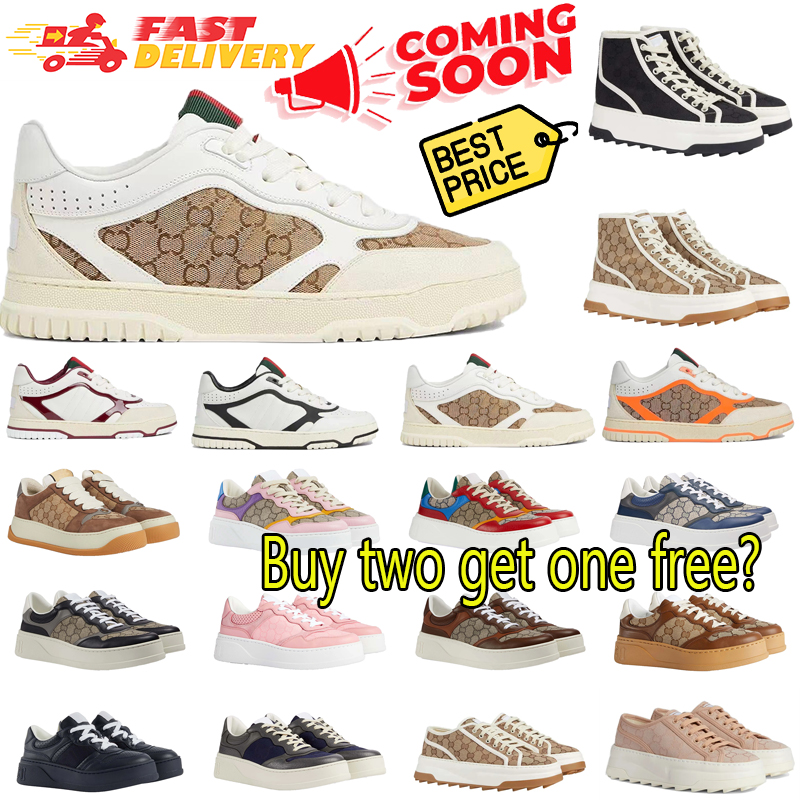 2024 Designer casual shoes sneakers Men Women Shoes Beige RE-web Ebony Plate-forme Canvas Tennis Embroidery Classic Trainers 1977s shoes