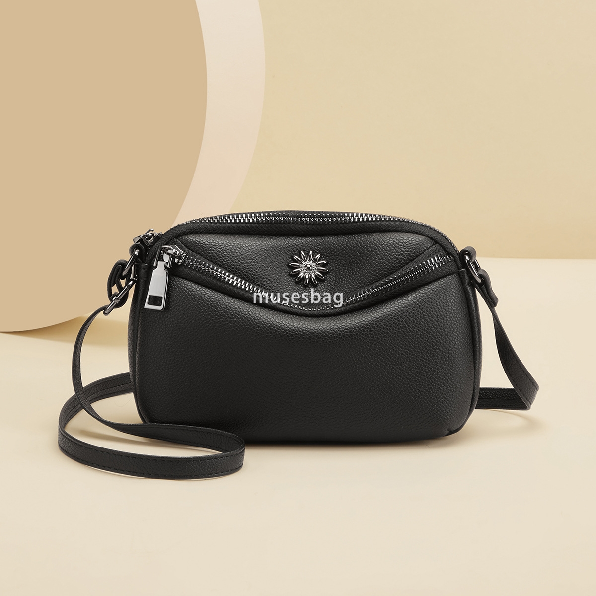 Street Trend European and American Retro Bag New Women's Bag Daily Casual Shoulder Bag Women's Crossbody Bag Fashion Versatile Mobile Bag