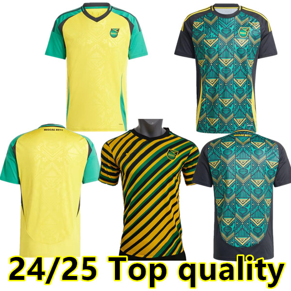 size 4XL Jamaica soccer jerseys 2024 2025 home away football shirt EARLE WHITMORE DAWES SINCLAIR ANTONIO NICHOLSON Training suit uniforms 24 25 Pre-match T-Shirt