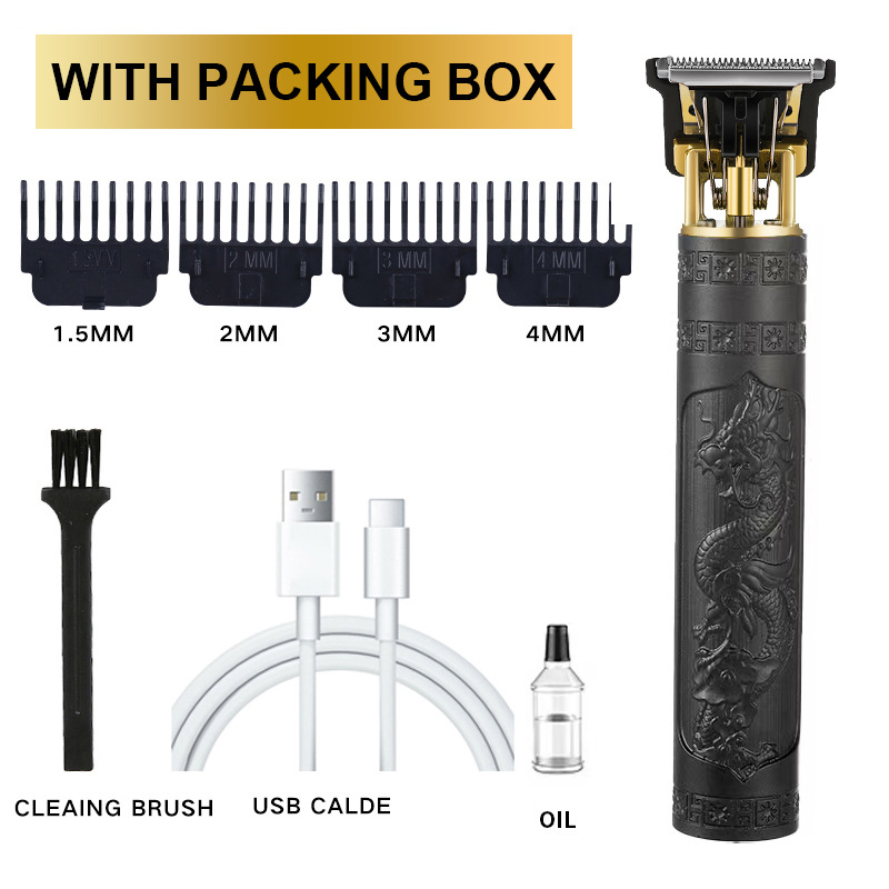 Electric Shavers LCD Display T9 Electric Hairber 0mm Shaver Hair Trimer Home Appliances Travel Barber Razors Shaving Machine for Men Trimmer Man L2305