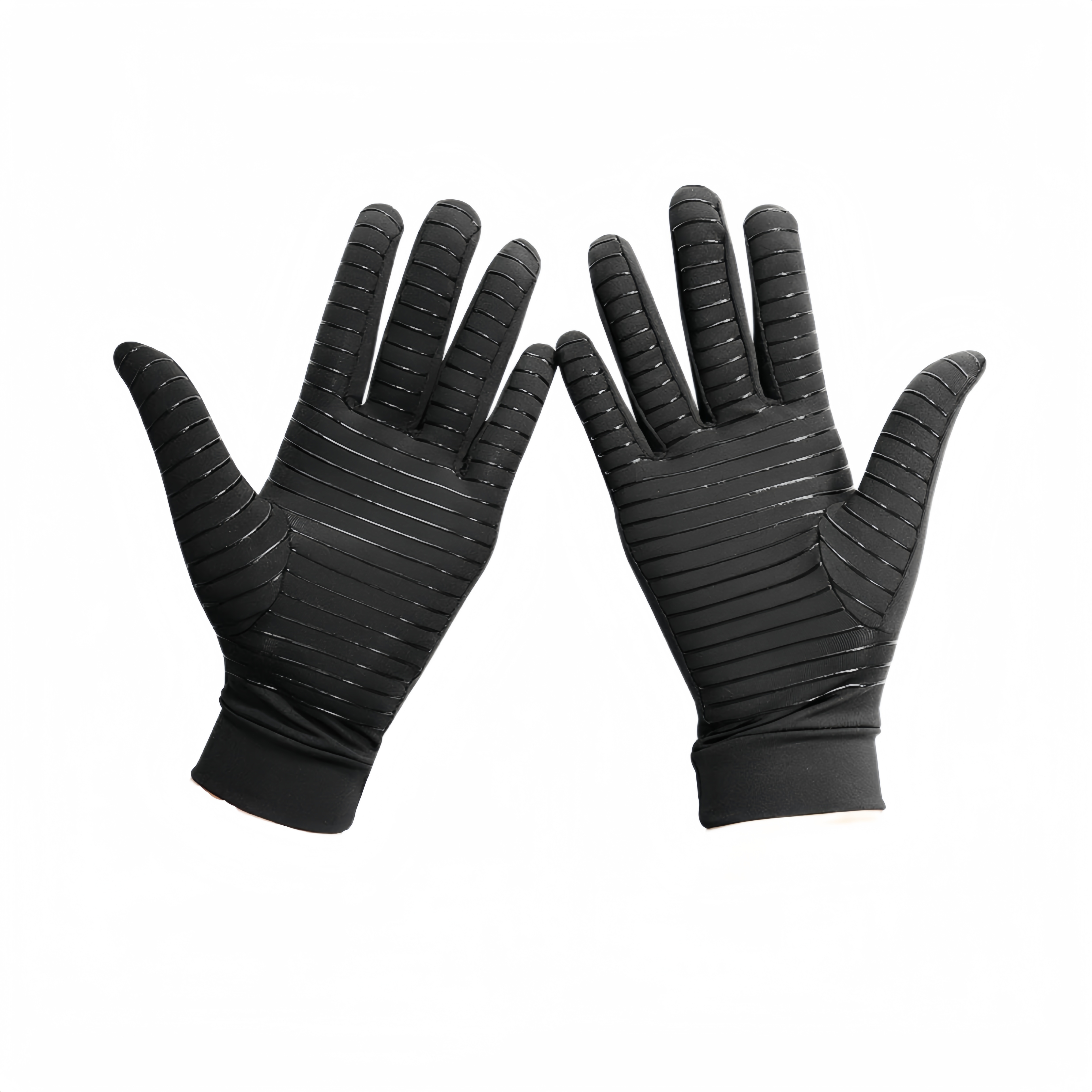 Outdoor cycling and mountaineering pressure gloves, copper ion all finger gloves