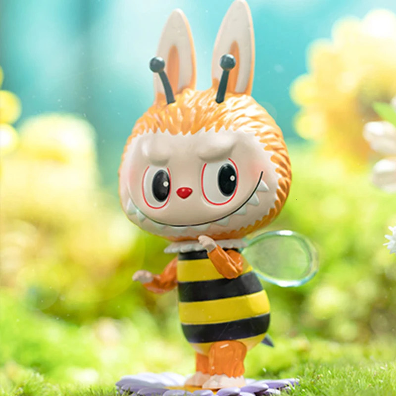 Free shipping MART LABUBU The Monsters Flower Ees Series Blind Toys Anime Action Figure Caixa Ca Mystery Box Doll Girls Gif