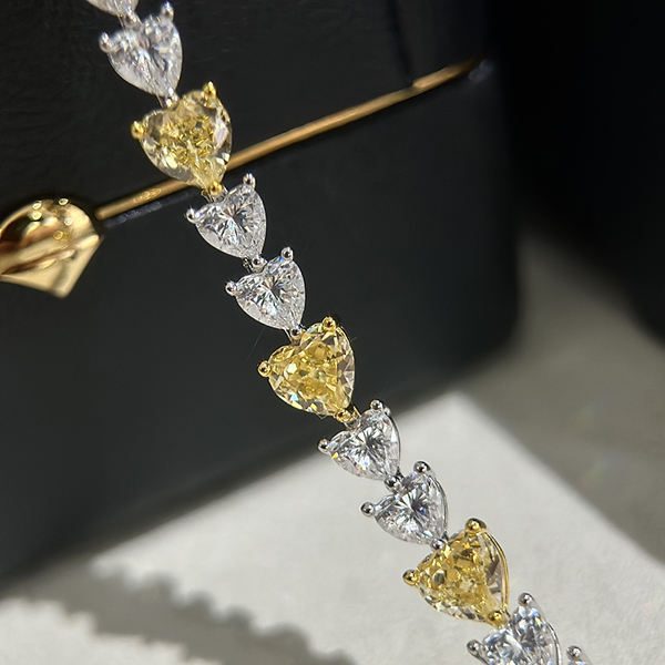 tennis bracelet with Czech crystal Gold Plated designer for woman T0P quality diamond classic style exquisite gift 003