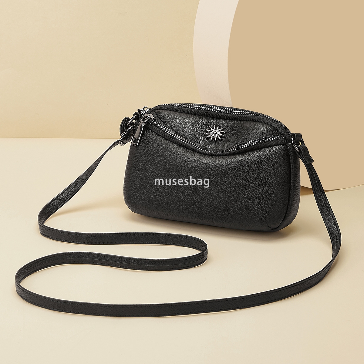 Street Trend European and American Retro Bag New Women's Bag Daily Casual Shoulder Bag Women's Crossbody Bag Fashion Versatile Mobile Bag