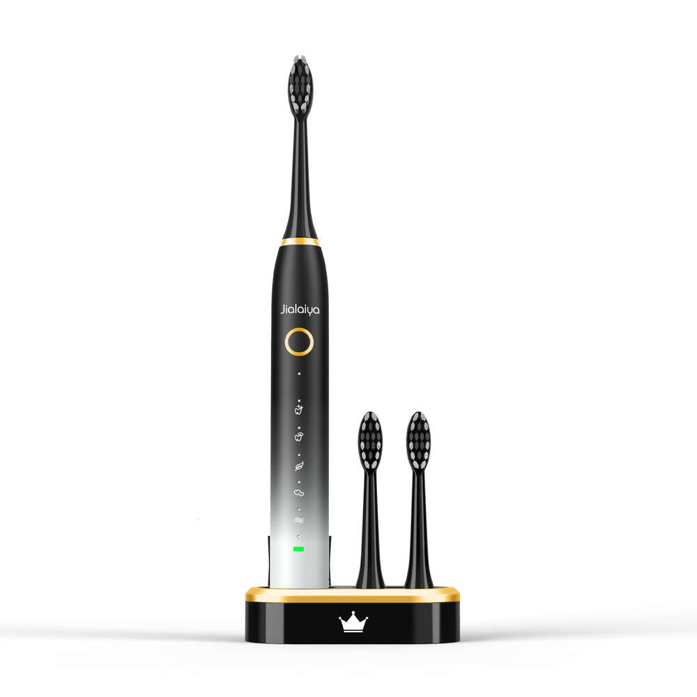 Electric wireless charging waterproof adult automatic ultrasonic toothbrush couple models F618-35