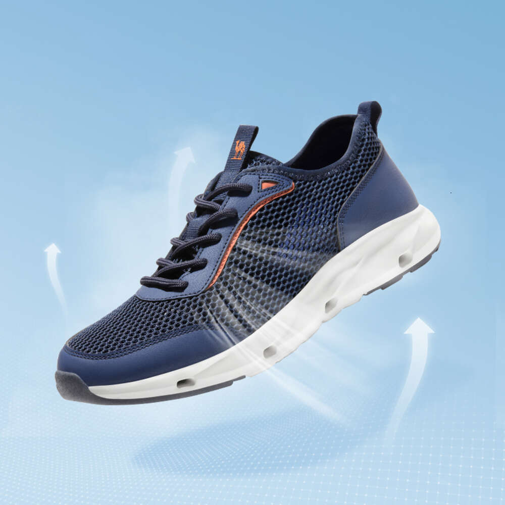 GOLDEN CAMEL Mesh Men's Breathable Male Sneakers Outdoor Non-slip Wear-resistant Sports Running Walking Shoes for Men