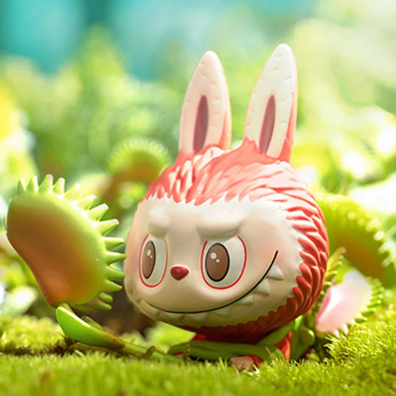 Free shipping MART LABUBU The Monsters Flower Ees Series Blind Toys Anime Action Figure Caixa Ca Mystery Box Doll Girls Gif