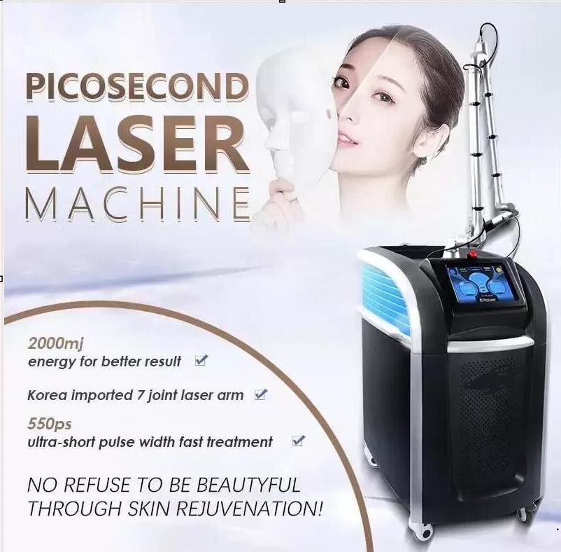 High quality Pico laser skin rejuvenation tattoo removal machines Picosecond laser pigmentation remove freckles removal laser freckle removal beauty e