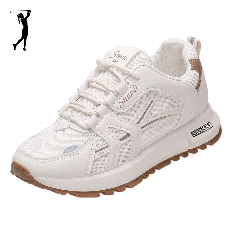 Sport Women Training Golf Breathable Shoes Comfortable Autumn Girls Trendy Golfing Sneakers 240