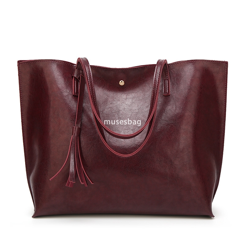 Fashionable Women's High Quality Classic Multi functional One Shoulder Large Bag Retro Style Simple Mommy Bag Flowing Su Big Tote Bag Trendy Hand