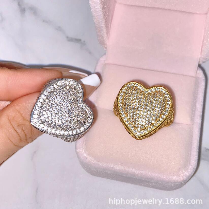 Stunning 2024 White Gold Cubic Zirconia Bridal Wedding Ring Band